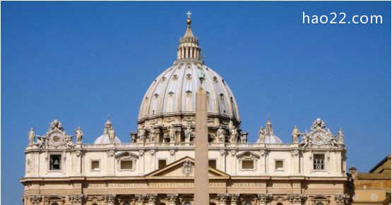 世界上最具影响力的教堂，梵蒂冈圣彼得大教堂 
